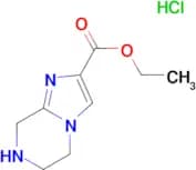 Ethyl 5,6,7,8-tetrahydroimidazo[1,2-a]pyrazine-2-carboxylate hydrochloride