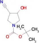 1-Boc-3-Cyano-4-hydroxypyrrolidine