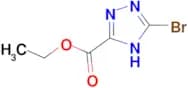 Ethyl 5-bromo-1H-1,2,4-triazole-3-carboxylate