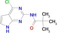 N-(4-Chloro-7H-pyrrolo[2,3-d]pyrimidin-2-yl)-2,2-dimethylpropionamide