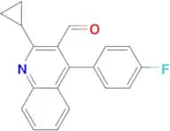 2-Cyclopropyl-4-(4-fluorophenyl)quinoline-3-carbaldehyde
