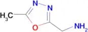 [(5-Methyl-1,3,4-oxadiazol-2-yl)methyl]amine