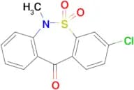 3-Chloro-6,11-dihydro-6-methyl-5,5,11-trioxodibenzo[c,f][1,2]thiazepine