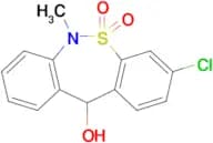 3-Chloro-6,11-dihydro-5,5-dioxo-11-hydroxy-6-methyldibenzo[c,f][1,2]thiazepine