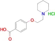 4-(2-(Piperidin-1-yl)ethoxy)benzoic acid hydrochloride