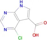 4-Chloro-7H-pyrrolo[2,3-d]pyrimidine-5-carboxylic acid