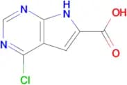 4-Chloro-7H-pyrrolo[2,3-d]pyrimidine-6-carboxylic acid