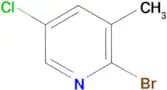 2-Bromo-5-chloro-3-methylpyridine