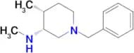 (3R,4R)-1-Benzyl-N,4-dimethylpiperidin-3-amine