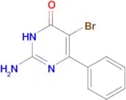 2-Amino-5-bromo-4-hydroxy-6-phenylpyrimidine