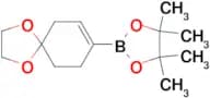 4,4,5,5-Tetramethyl-2-(1,4-dioxaspiro[4.5]dec-7-en-8-yl)-1,3,2-dioxaborolane
