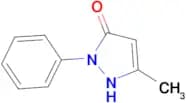 5-Methyl-2-phenyl-1,2-dihydropyrazol-3-one
