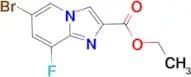 Ethyl 6-bromo-8-fluoroimidazo[1,2-a]pyridine-2-carboxylate
