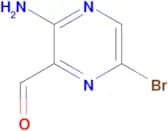 3-Amino-6-bromopyrazine-2-carbaldehyde