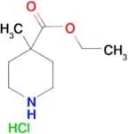 Ethyl 4-methylpiperidine-4-carboxylate hydrochloride