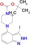 1-Boc-4-(3-Iodo-1H-indazol-4-yl)piperazine
