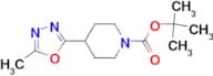 1-Boc-4-(5-Methyl-1,3,4-oxadiazol-2-yl)piperidine