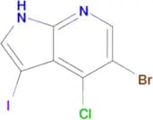 5-Bromo-4-chloro-3-iodo-1H-pyrrolo[2,3-b]pyridine