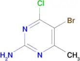5-Bromo-4-chloro-6-methylpyrimidin-2-amine