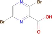 3,6-Dibromopyrazine-2-carboxylic acid