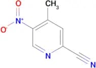 2-Cyano-4-methyl-5-nitropyridine
