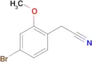 (4-Bromo-2-methoxyphenyl)acetonitrile