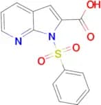 1-Benzenesulfonyl-1H-pyrrolo[2,3-b]pyridine-2-carboxylic acid
