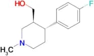 (3S,4R)-4-(4-Fluorophenyl)-3-hydroxymethyl-1-methylpiperidine