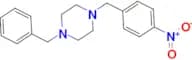 1-Benzyl-4-(4-nitrobenzyl)piperazine