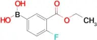 (3-Ethoxycarbonyl-4-fluorophenyl)boronic acid
