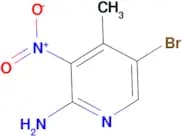 2-Amino-5-bromo-4-methyl-3-nitropyridine