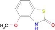 4-Methoxy-2(3H)-benzothiazolone