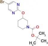 1-Boc-3-(5-Bromopyrimidin-2-yloxy)piperidine