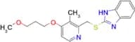 2-[[[4-(3-Methoxypropoxy)-3-methylpyridine-2-yl ]methyl]thio]-1H-benzimidazole