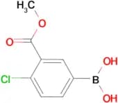 4-Chloro-3-(methoxycarbonyl)phenylboronic acid