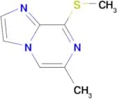 6-Methyl-8-methylsulfanyl-imidazo[1,2-a]pyrazine