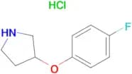 3-(4-Fluorophenoxy)pyrrolidine hydrochloride
