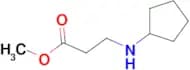 Methyl 3-(cyclopentylamino)propanoate