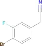 4-Bromo-3-fluorophenylacetonitrile