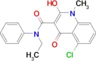 5-Chloro-N-ethyl-4-hydroxy-1-methyl-2-oxo-N-phenyl-1,2-dihydroquinoline-3-carboxamide