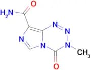 3-Methyl-4-oxo-3,4-dihydroimidazo[5,1-d][1,2,3,5]tetrazine-8-carboxamide