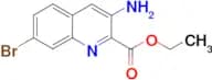 Ethyl 3-amino-7-bromoquinoline-2-carboxylate