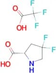 (S)-4,4-Difluoropyrrolidine-2-carboxylic acid 2,2,2-trifluoroacetic acid