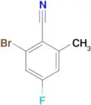 2-Bromo-4-fluoro-6-methylbenzonitrile