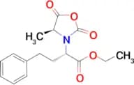 (S)-Ethyl 2-((S)-4-methyl-2,5-dioxooxazolidin-3-yl)-4-phenylbutanoate