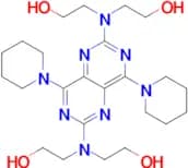 2,2′,2”,2”’-((4,8-Di(piperidin-1-yl)pyrimido[5,4-d]pyrimidine-2,6-diyl)bis(azanetriyl))tetraethanol