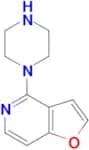 4-(Piperazin-1-yl)furo[3,2-c]pyridine