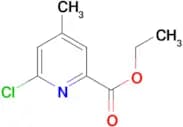 Ethyl 6-chloro-4-methylpyridine-2-carboxylate