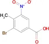 3-Bromo-4-methyl-5-nitrobenzoic acid