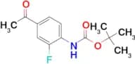Boc 4-Acetyl-2-fluoroaniline
